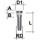 Rändelbolzen 1/2" UNF 52mm RD15,95