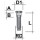 Rändelbolzen 1/2" UNF 52mm RD15,95