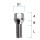 Radschraube M14 x 1,5 x 40mm Kegelbund 60° SW17 verchromt