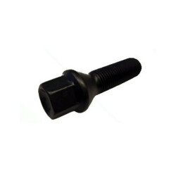 Radschraube M14 x 1,5 x 38 mm Kegelbund 60° SW17 schwarz