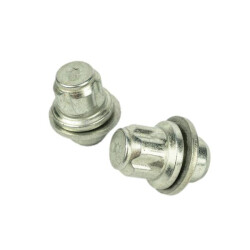 Muttern- Felgenschloss M12 x 1,5 Flachbund SW19/21 geschlossen