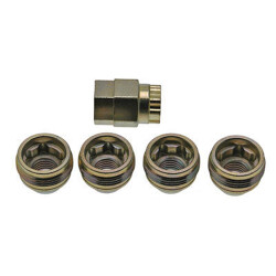 McGard Felgenschloss M12 x 1,5 x 19,7mm Kegelbund SW19/21 Chrom