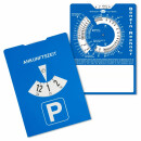 Parkscheibe  24-Stunden Anzeige mit Verbrauchsrechner