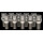 10x Titan Radschraube M14 x 1,25 x 28-43 mm Kegelbund 60° T70