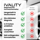 Magnet Kennz. Halter - Auf der Stoßstange