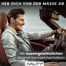 Magnet Kennz. Halter - Auf der Stoßstange