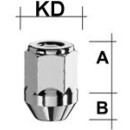 Radmutter M12 x 1,25 x 34mm Kegelbund 60° SW21...