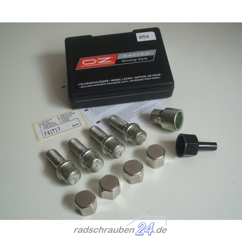 24 ZINK Radmutter Mutter 1/2 UNF Offen SW19 Kegelbund Kegel 60° Alu