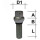 Radschraube M14 x 1,25 Kugelbund R12 zweiteilig SW17 Typ V9V 47 mm